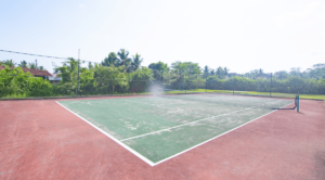 Enjoy a game of tennis in the great outdoors with our well-maintained courts. Perfect for players of all levels, our courts offer a fun and challenging experience in a beautiful setting.
